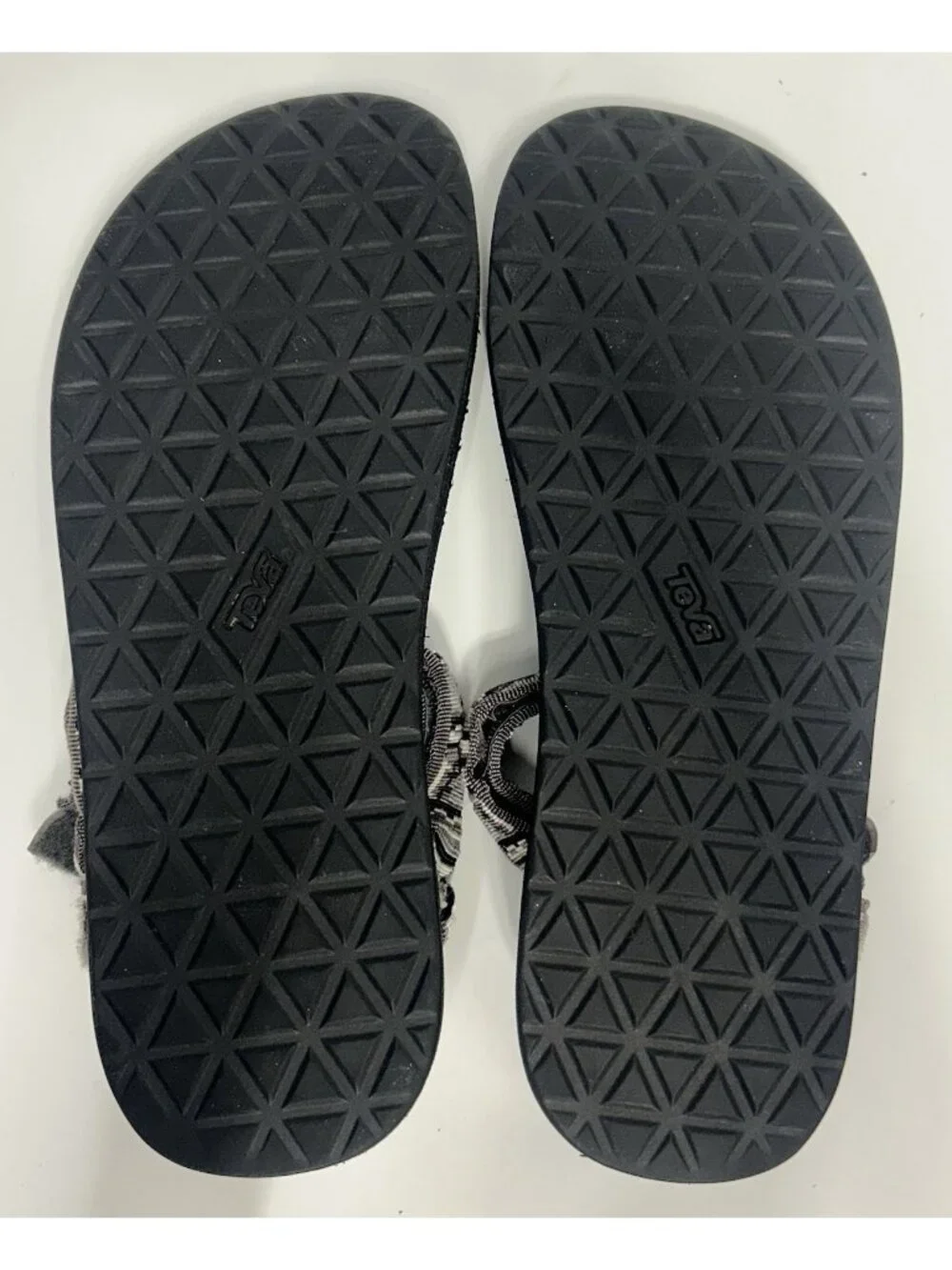 Teva Men's Original Universal Sandals 13 Grey White Hiking Outdoor Water Shoes